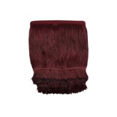 Vágott végű rojt 20 cm hosszú - BORDEAUX